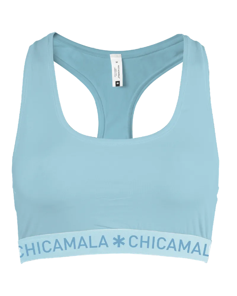 Muchachomalo Chicamala Racerback - Dames Sportbh Grün