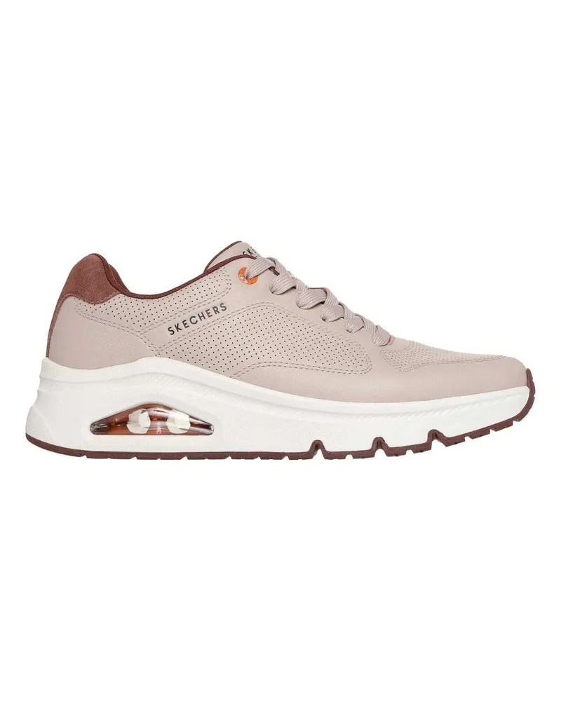 Skechers Decorative" Sneaker für Herren, Leder, Luftgepolstert (Braungrau Taupe