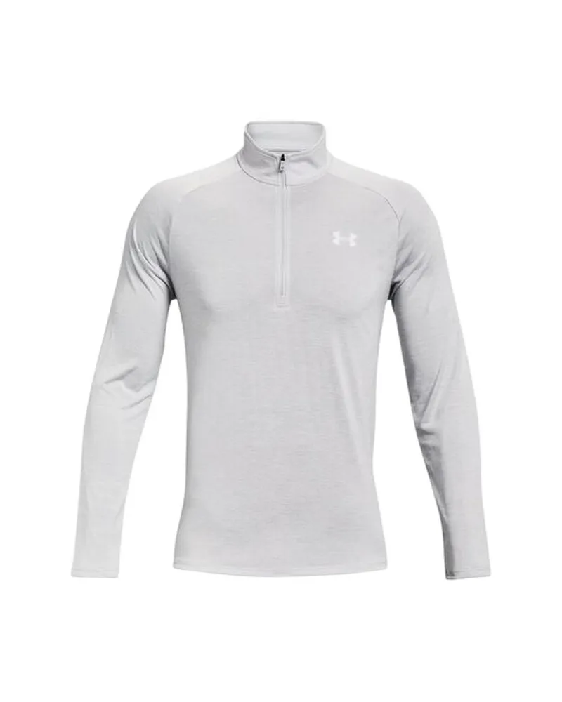 Under Armour 2.0" Sportoberteil mit halbem Reißverschluss für Herren (Halograu Hellgrau