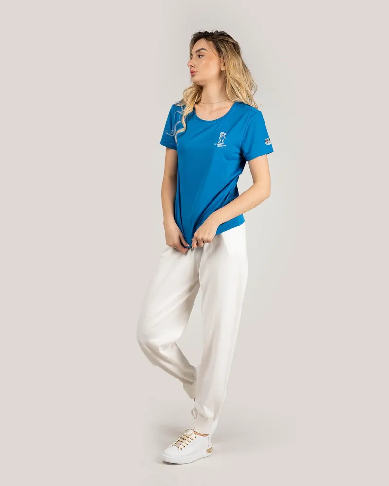 North Sails x Prada T-shirt Föhn Frau blau Blau