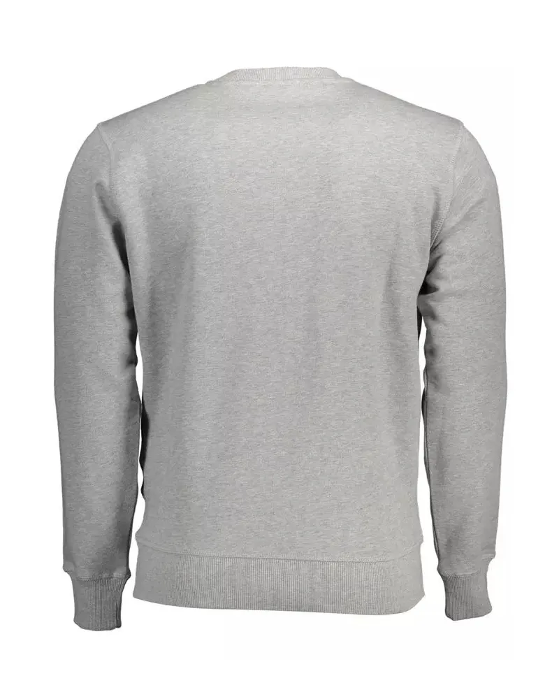 North Sails Crewneck Sweatshirt mit klassischem Logo Grau