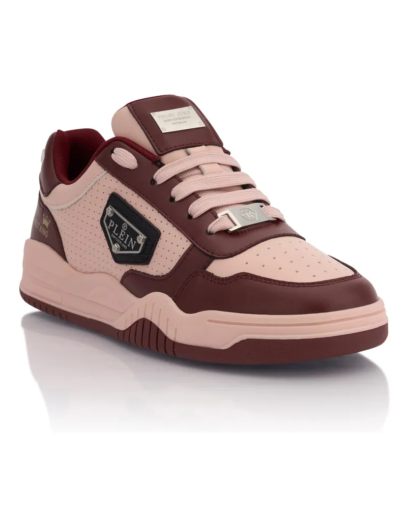 Philipp Plein Lo-Top Street Sneaker - Rosa Rosa