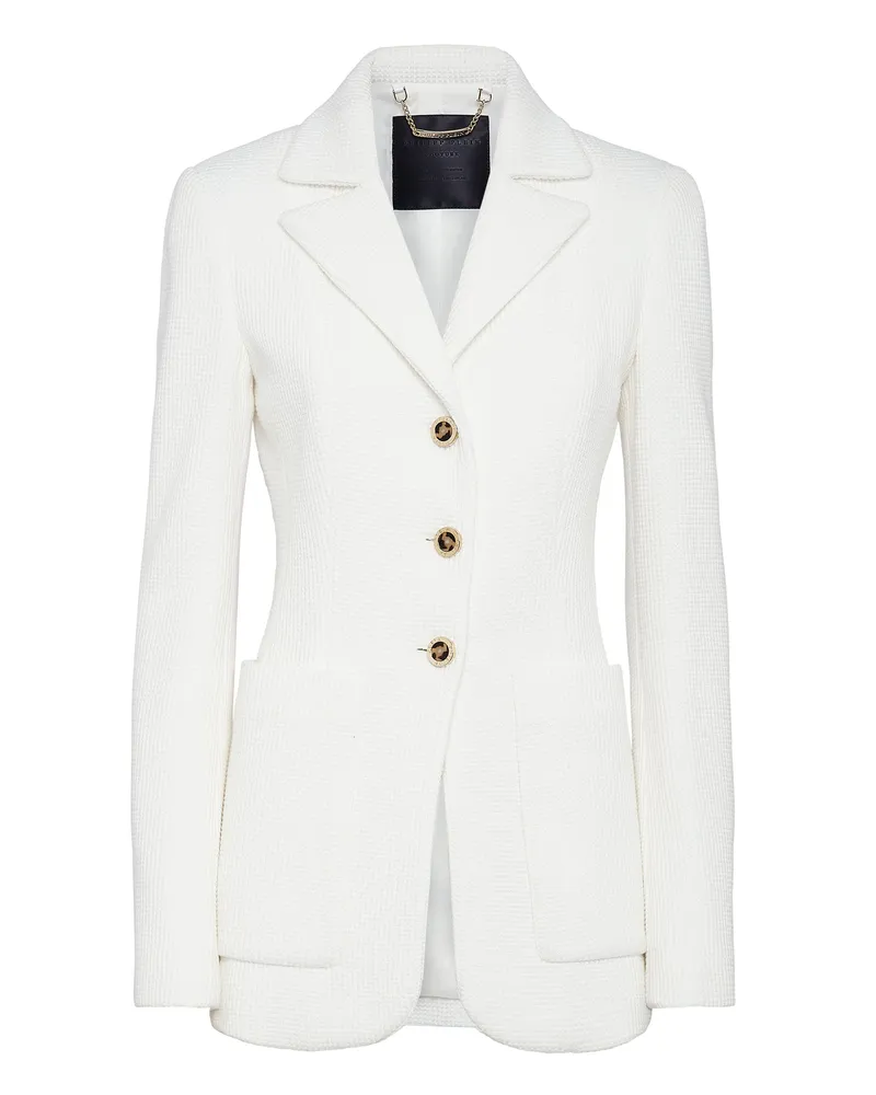 Philipp Plein Blazer Creme