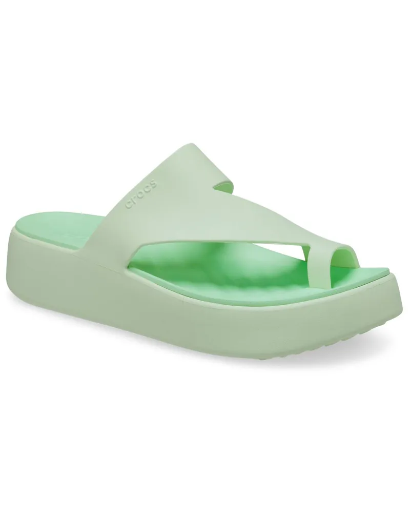Crocs Getaway Platform Thermoplastic Sandalen, Damen - Grün Grün