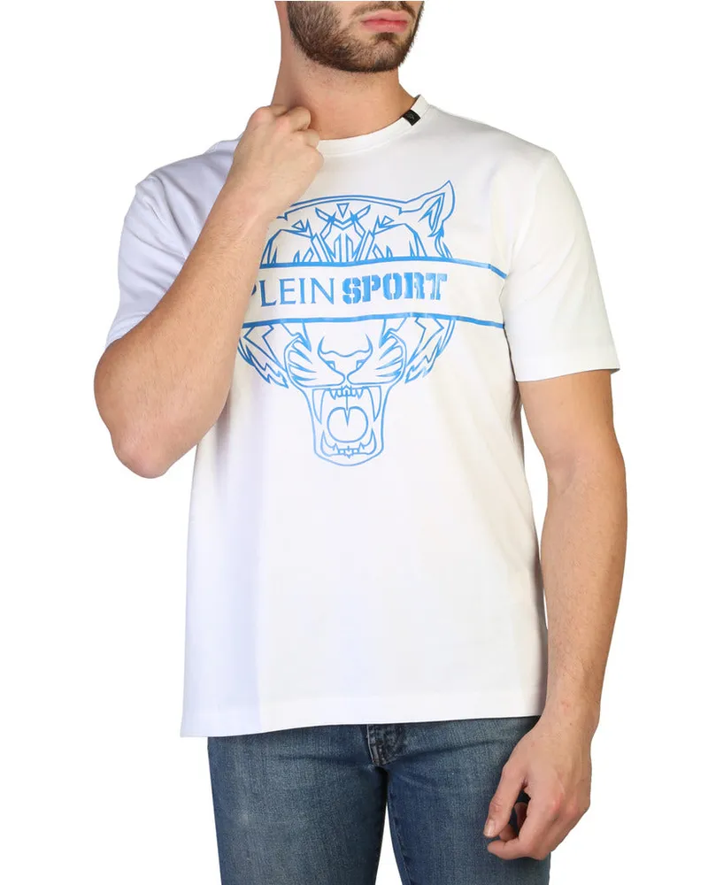 Philipp Plein Weißes Baumwoll-T-Shirt für Herren Weiß