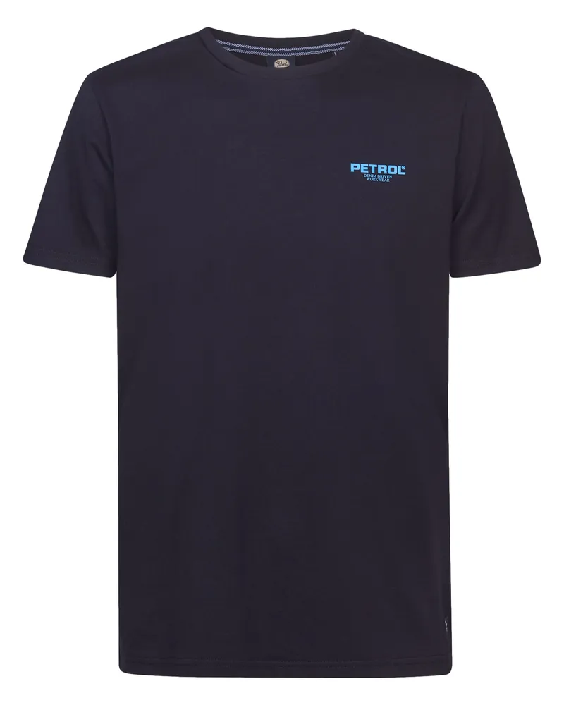 Petrol Industries T-Shirt - Schwarz Schwarz