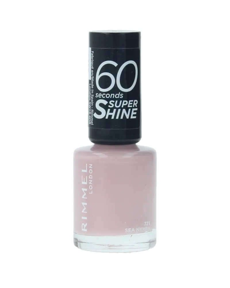 Rimmel London 60 Seconds Super Shine Esmalte De Uñas #723-sea Nymph 8 ml 