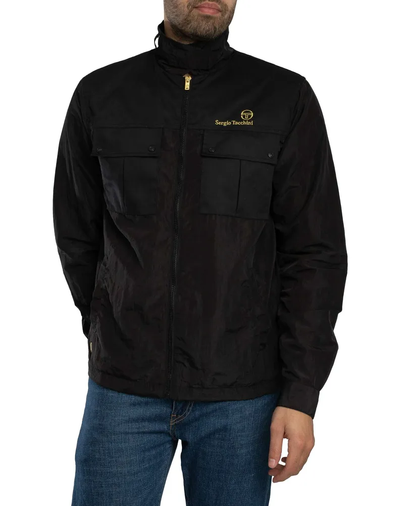 Sergio Tacchini Nuno Trainingsjacke - Schwarz Schwarz