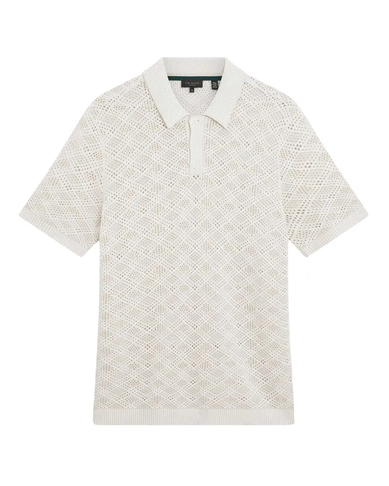 Ted Baker Poloshirt für Herren (Ecru Ecru