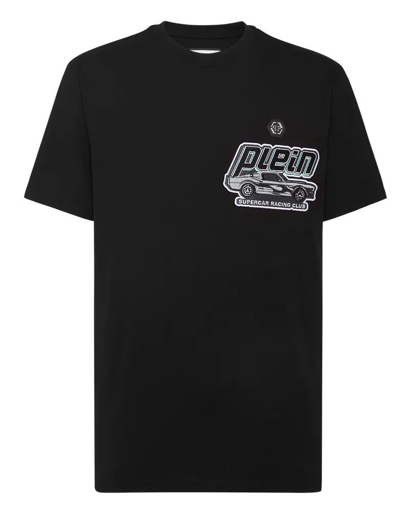 Philipp Plein T-Shirt Racing Schwarz
