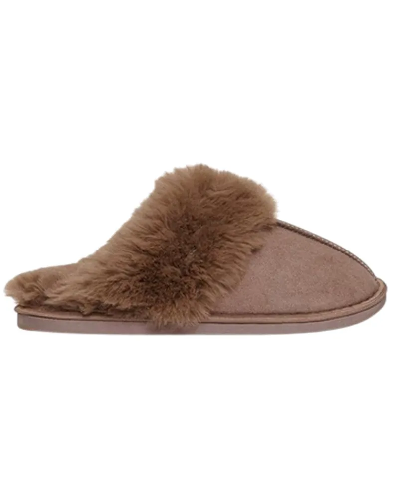 Threadbare Solace" Pantoffeln für Damen, Wildleder (Nerz Taupe