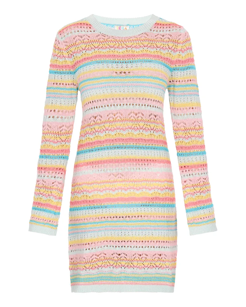 IZIA Kleid Frauen türkis mehrfarbig Türkis