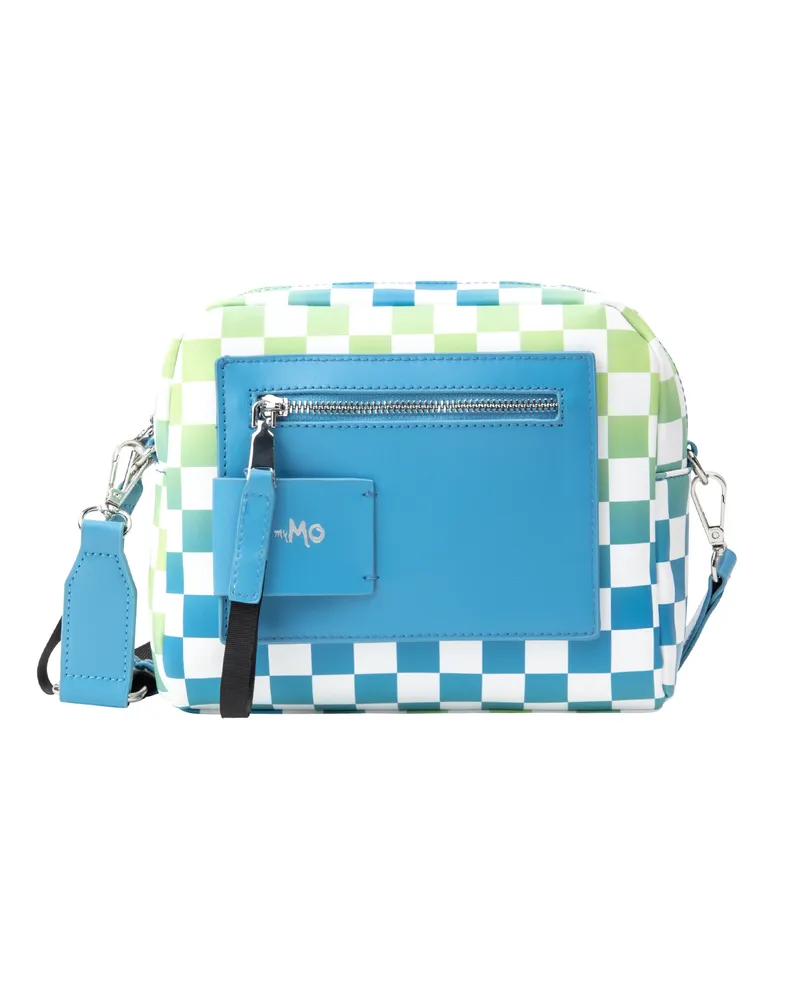 My Mo Umhängetasche Damen Blau Mehrfarbig Blau
