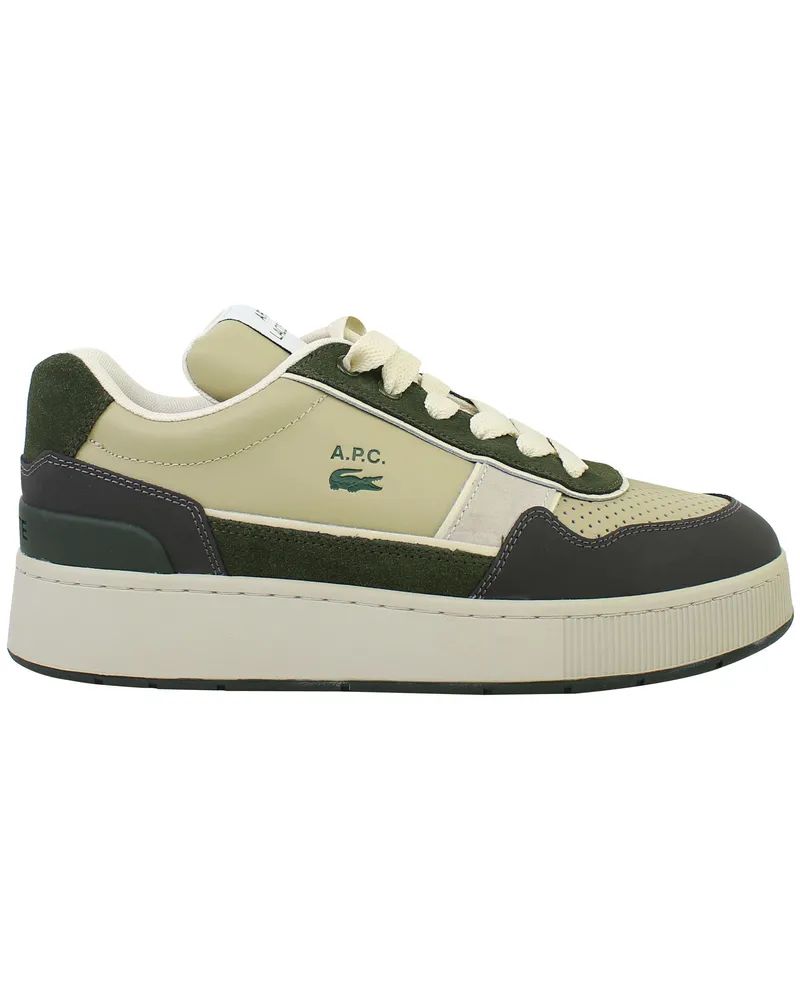 Lacoste Ace Clip 0822 2 SFA Damen Khaki Sneaker Khaki