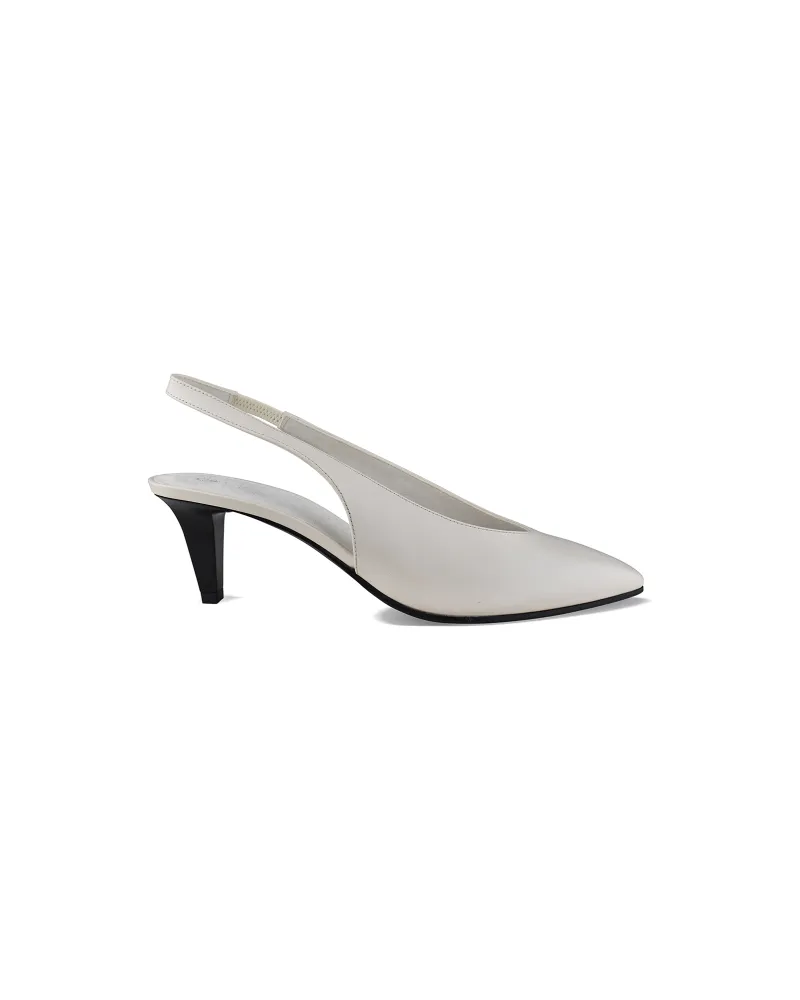 Loro Piana Rebecca Pumps Weiß Weiß