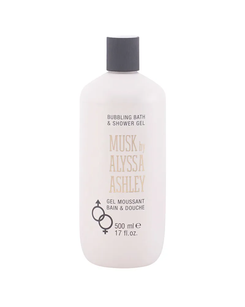 Alyssa Ashley Musk Bubbling Bath & Shower Gel, 500 ml 