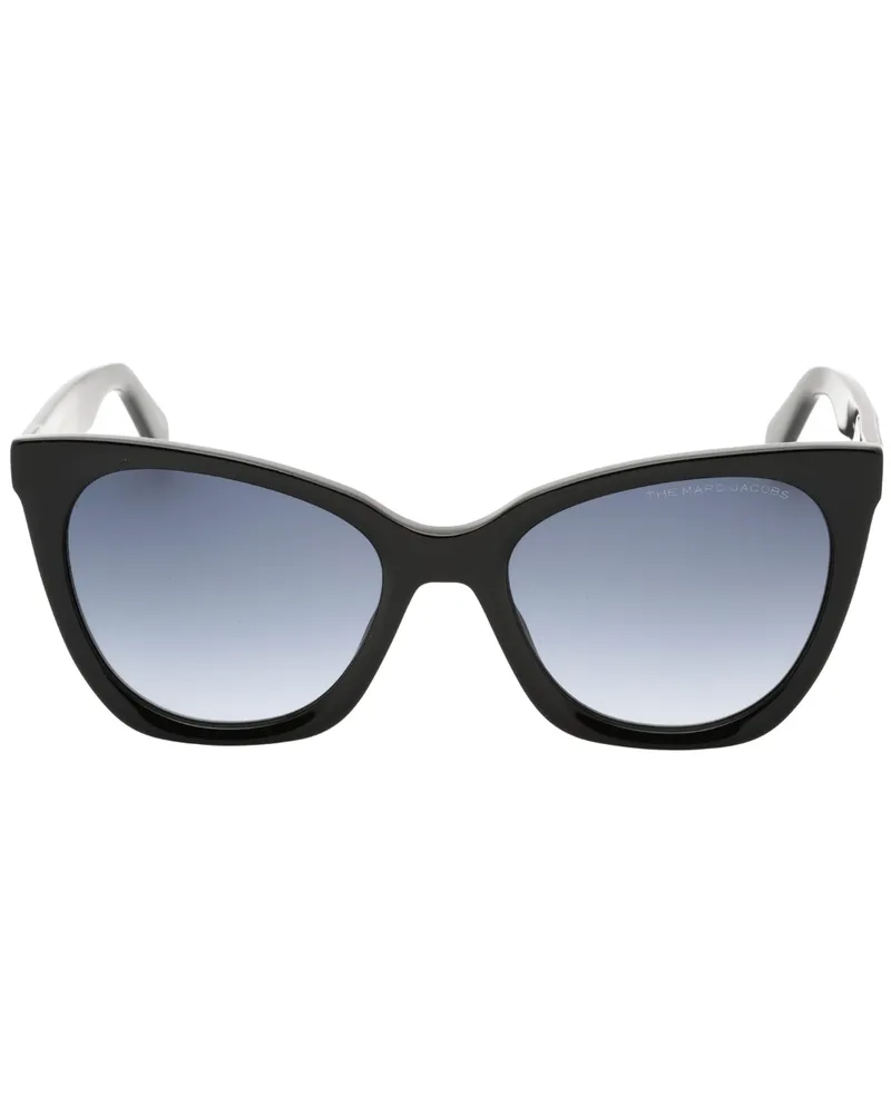 Marc Jacobs Lensed Dunkelgraue SF Schwarze Sonnenbrille Schwarz