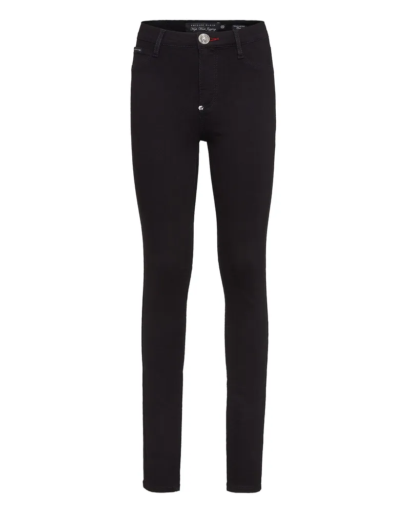 Philipp Plein Jeggings Angel Schwarz