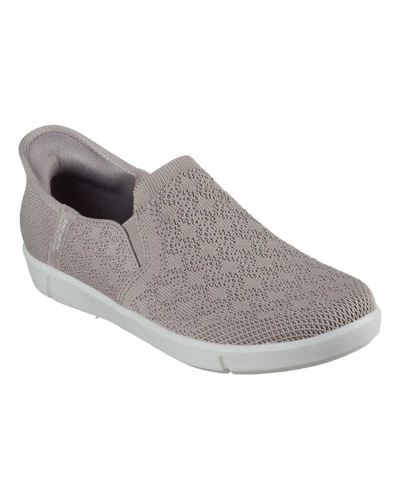 Skechers Breezest" Sneaker für Damen, Zum Anschlüpfen (Grau Grau