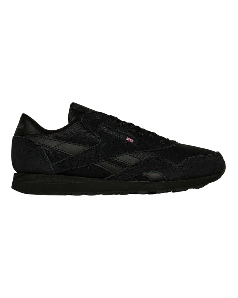 Reebok Sneaker für Herren, Nylon, Wildleder-Panel (Schwarz/Grau Schwarz