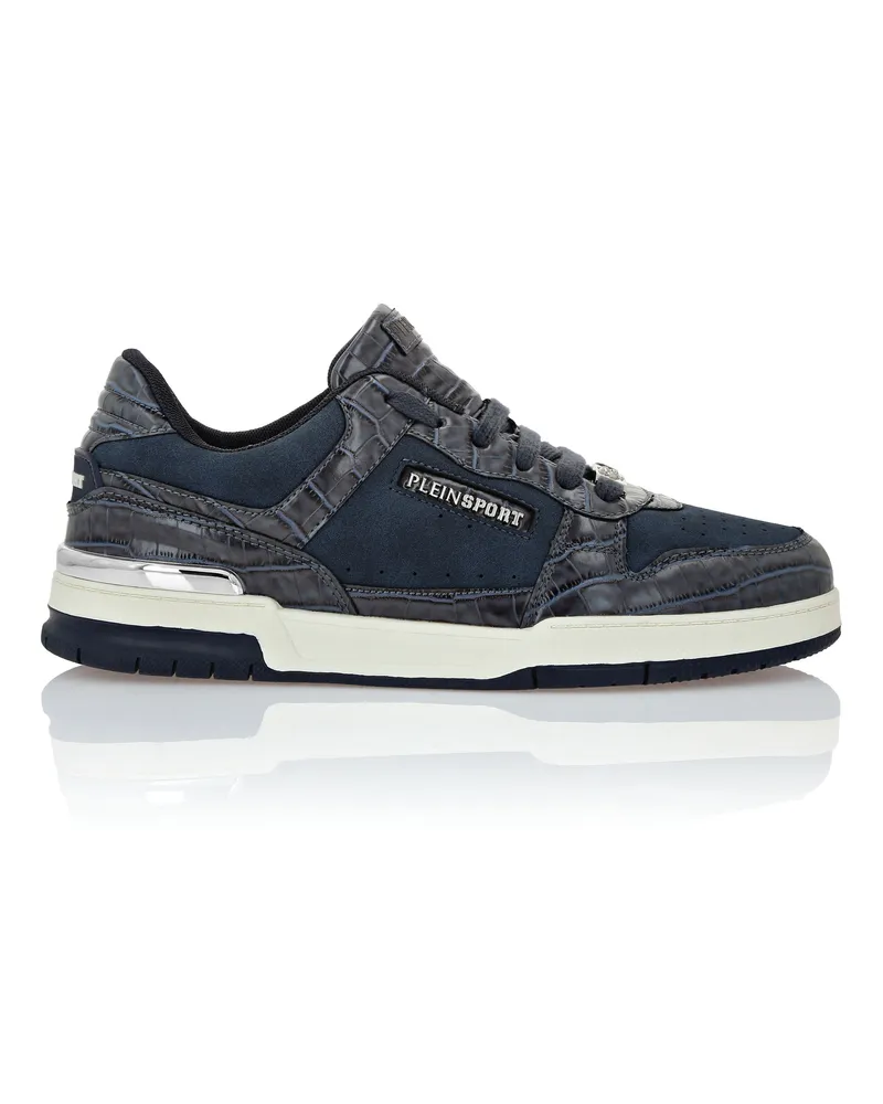 Philipp Plein Lo-Top Turnschuhe Blau