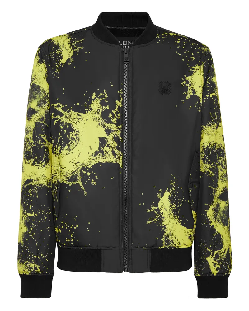 Philipp Plein Bomber Splash Schwarz