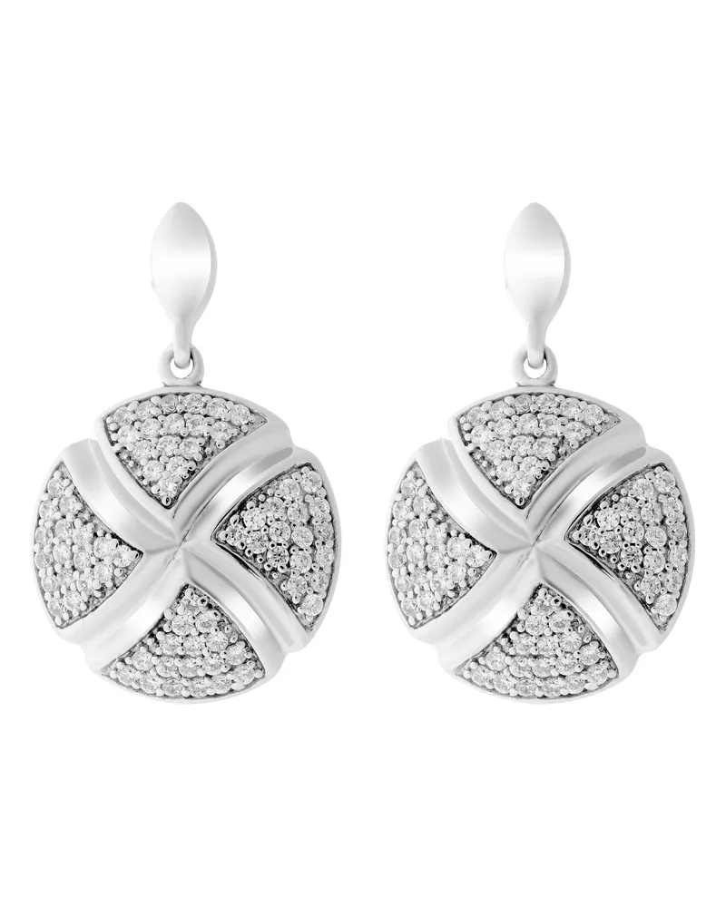 Orphelia Damen-Ohrhänger aus 925er Sterlingsilber – Silber ZO-6043 Silber