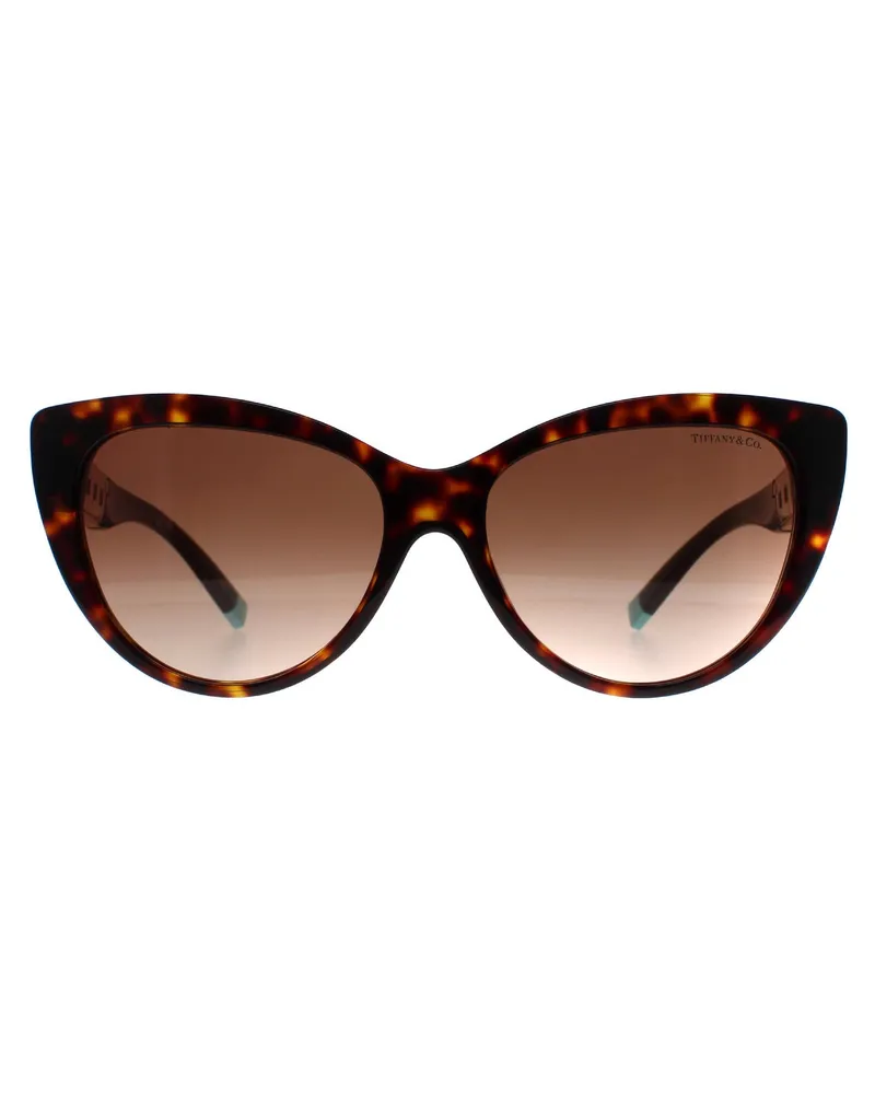 Tiffany & Co. Tiffany Cat Eye Damen Havanna Braun Farbverlauf TF4196 Braun