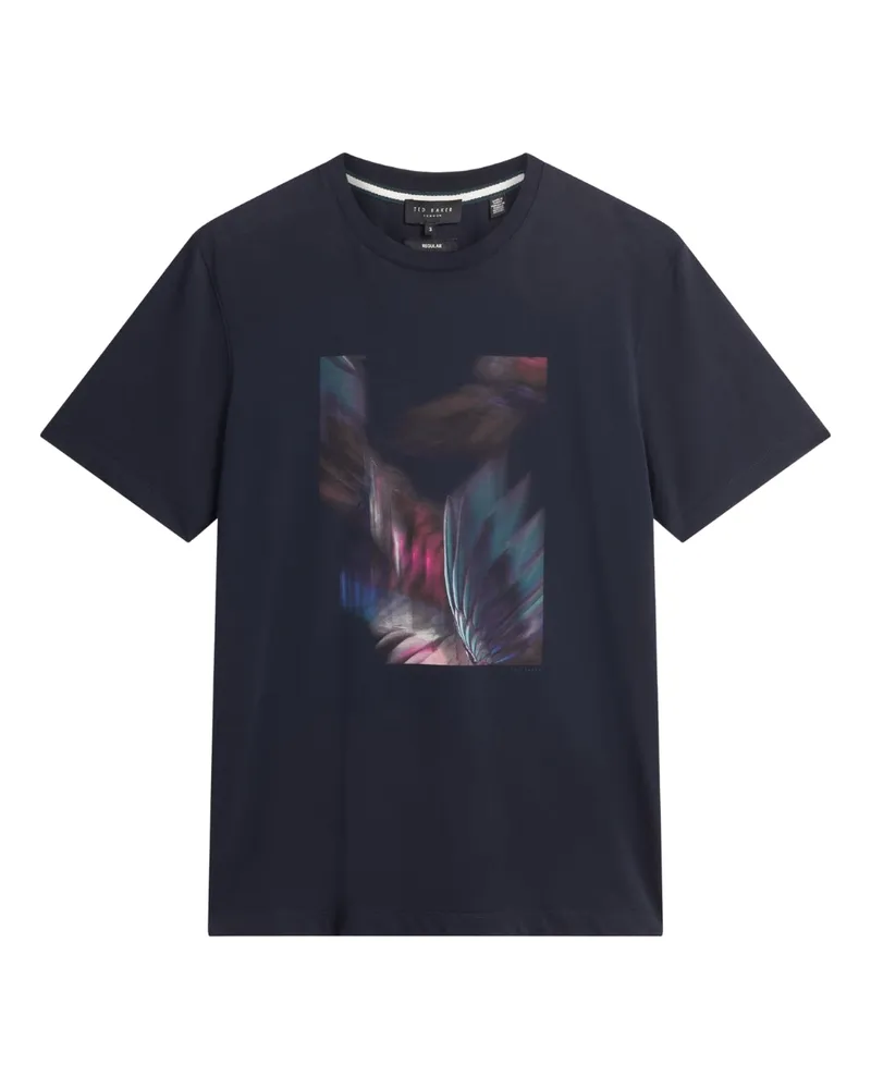 Ted Baker Father Box T‑Shirt mit Print - Schwarz Schwarz