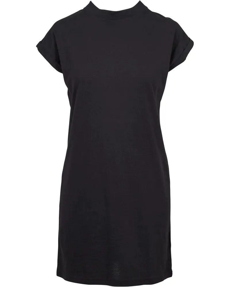 Urban Classics Kleid Überschnittene Schulter für Damen (Schwarz Schwarz