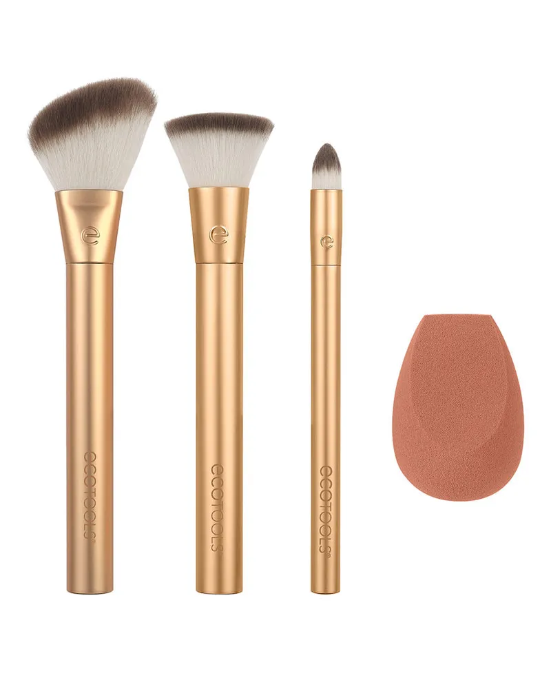 EcoTools Precious Metals Pinselset, 4-teilig 