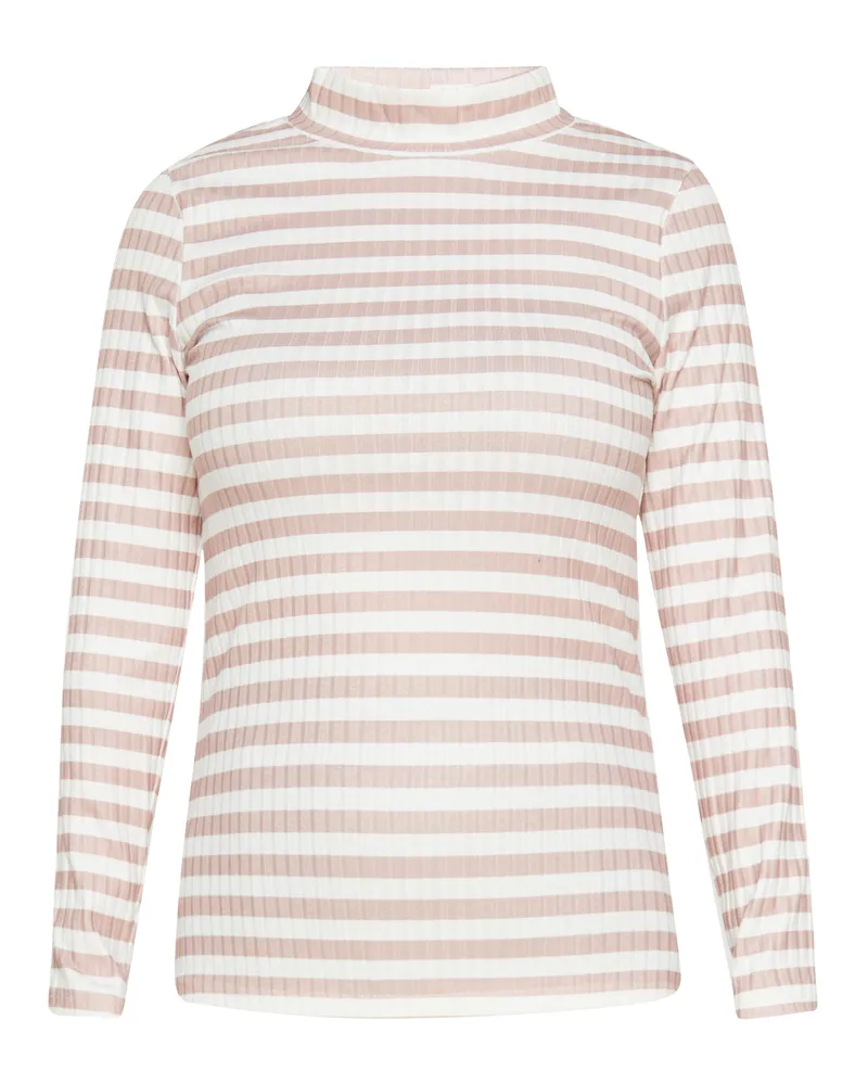 Usha Langarm Frauen Beige Weiß Beige