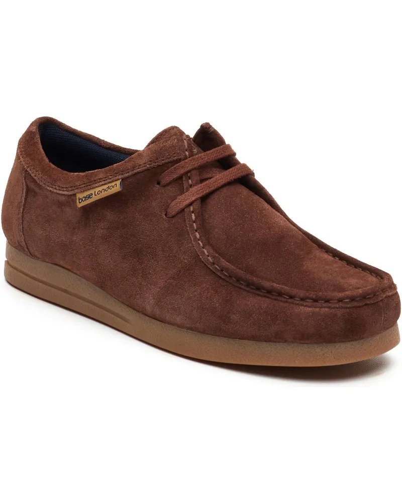 Base London Koko Schnürlederschuhe für Herren in Braun Braun