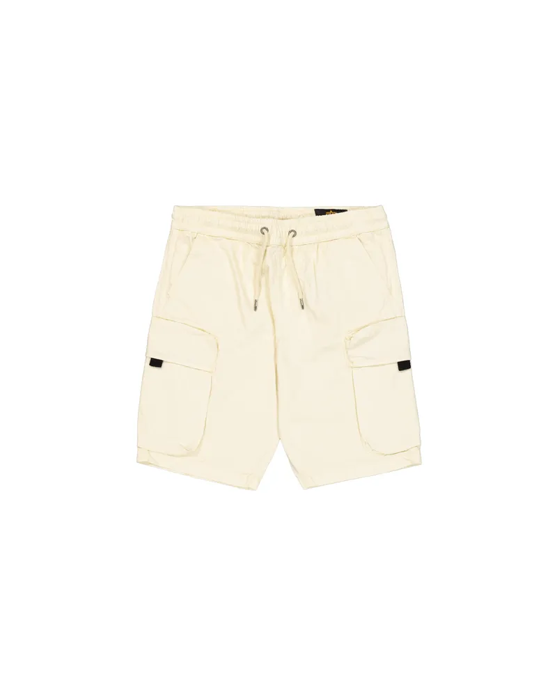 Alpha Industries Division Shorts - Weiß Weiß
