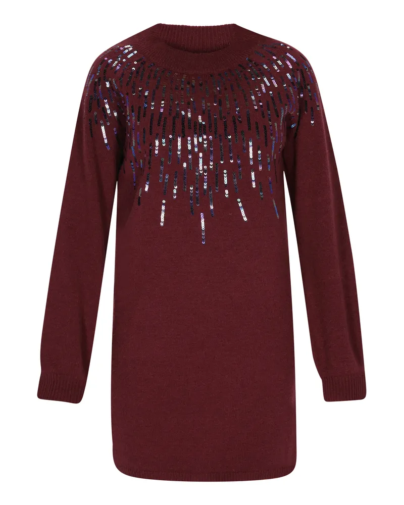 FAINA Kleid Damen Pflaume Violett