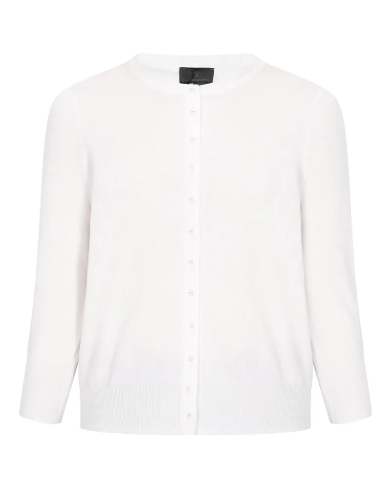 DreiMaster Strickjacke Frauen Weiß Weiß
