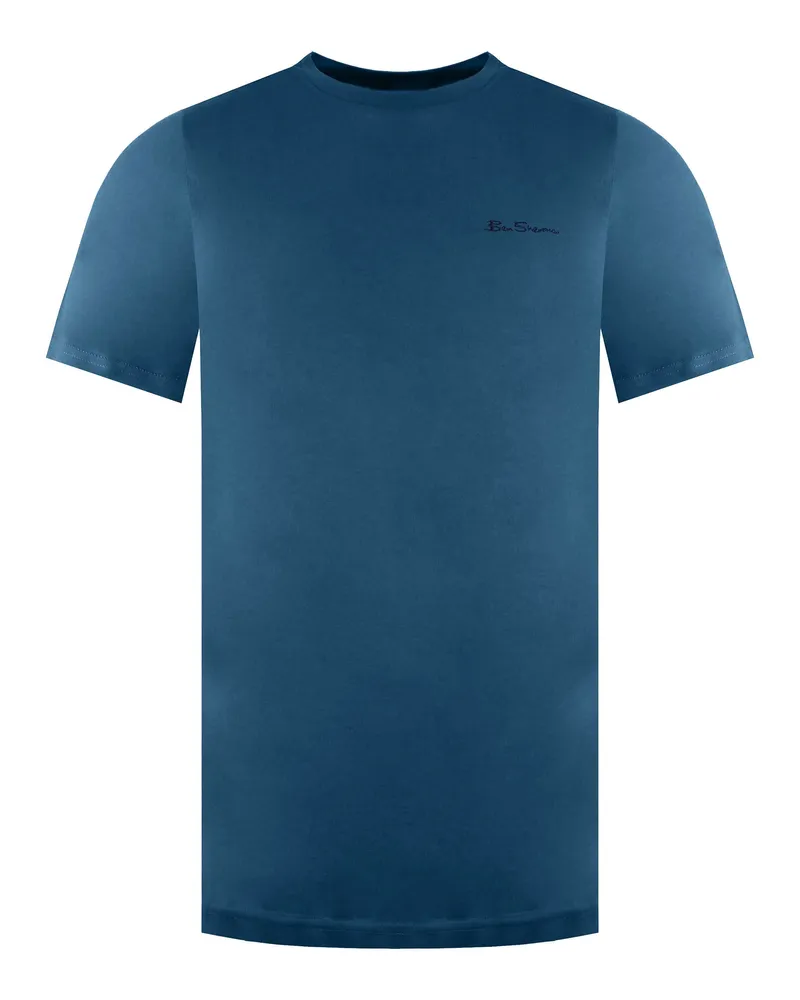 Ben Sherman Kleinlogo Herren T-Shirt in Teal Petrol