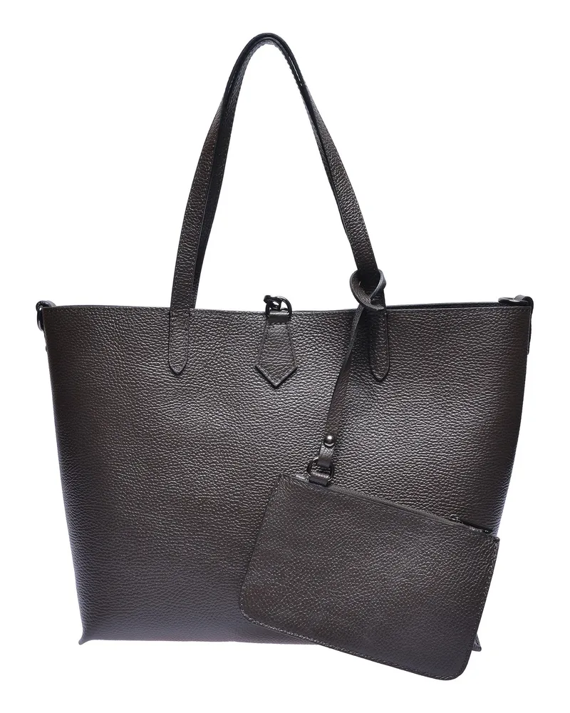 Isabella Rhea Kastanienbraun Rindsledertasche Dunkelbraun