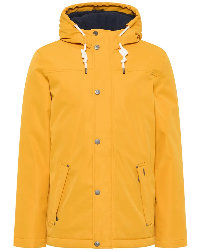 IceBound Wattierte Winterjacke Herren Senf Senfgelb