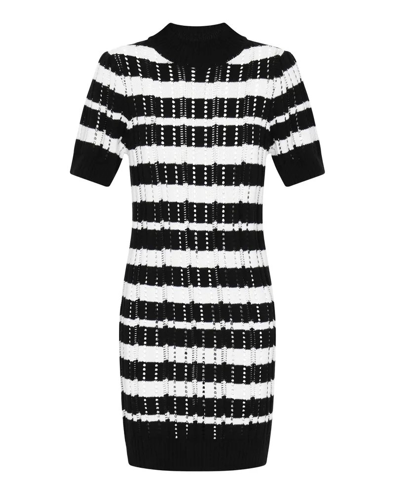 IZIA Kleid Frauen schwarz mehrfarbig Schwarz
