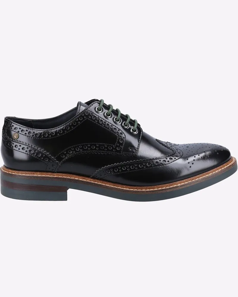 Base London Woburn LEATHER Herren Schwarz