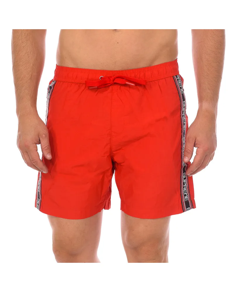 Supreme Being Saona Herren Print Boxer-Badeanzug CM-30060-BP Rot