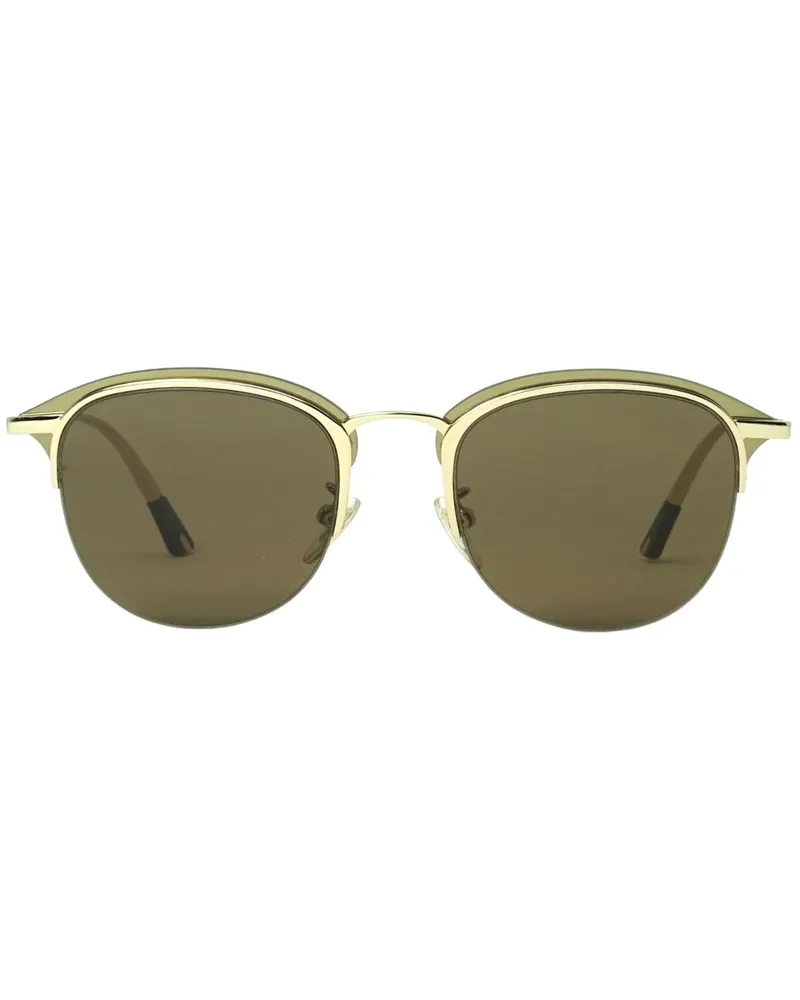 Police Polizei SPL784M 0300 Gold Sonnenbrille Gold