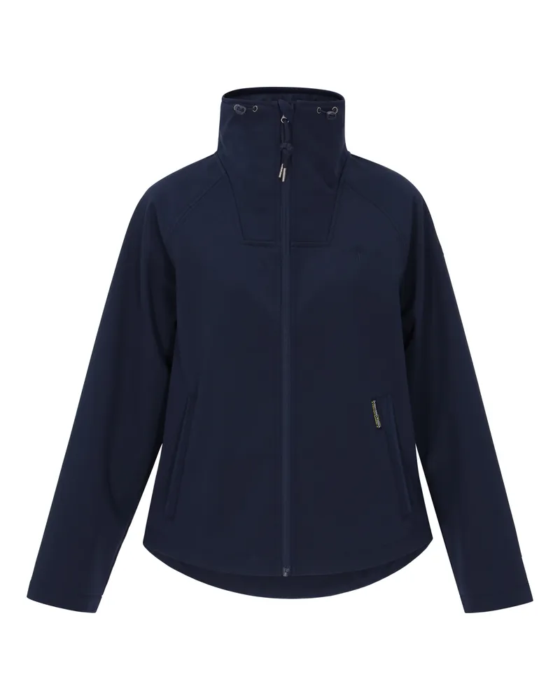 Schmuddelwedda Softshelljacke Frauen Marine Marineblau