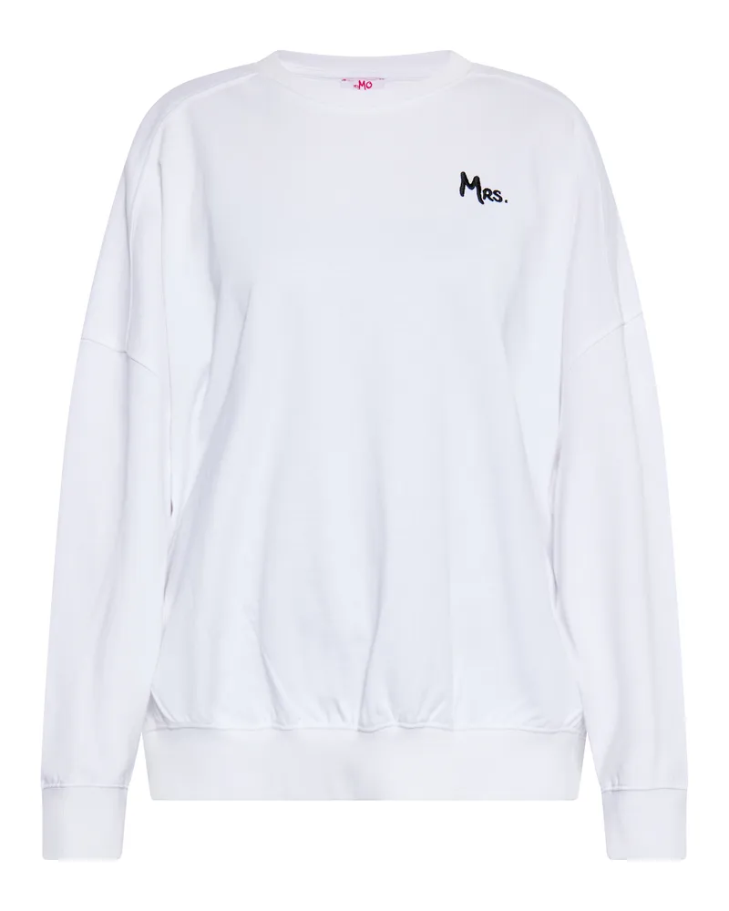 My Mo Sweatshirt Damen weiss Weiß
