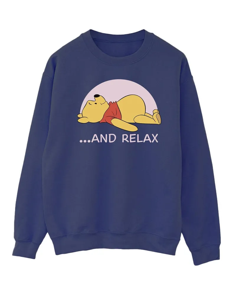 Disney Relax" Sweatshirt für Herren (Marineblau Marineblau