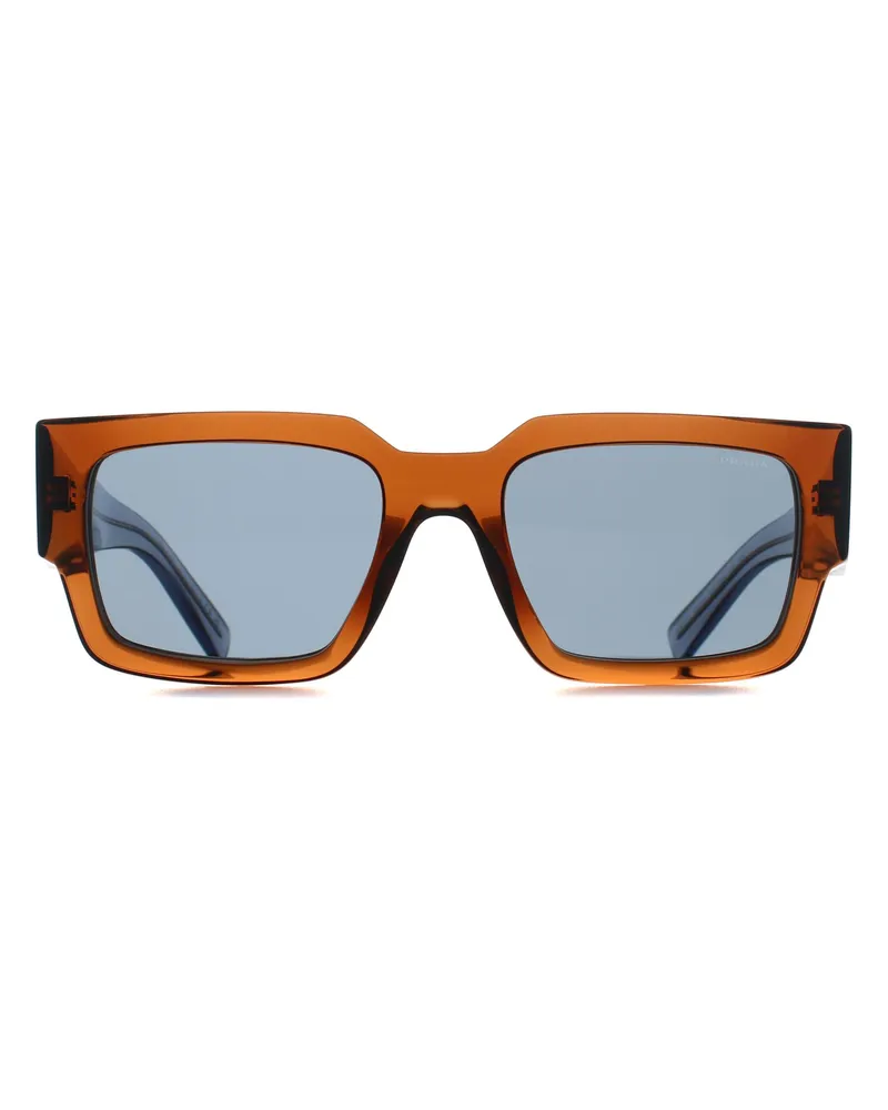 Prada PRB17S 25F70B Schokolade dunkelgrau Sonnenbrille Braun