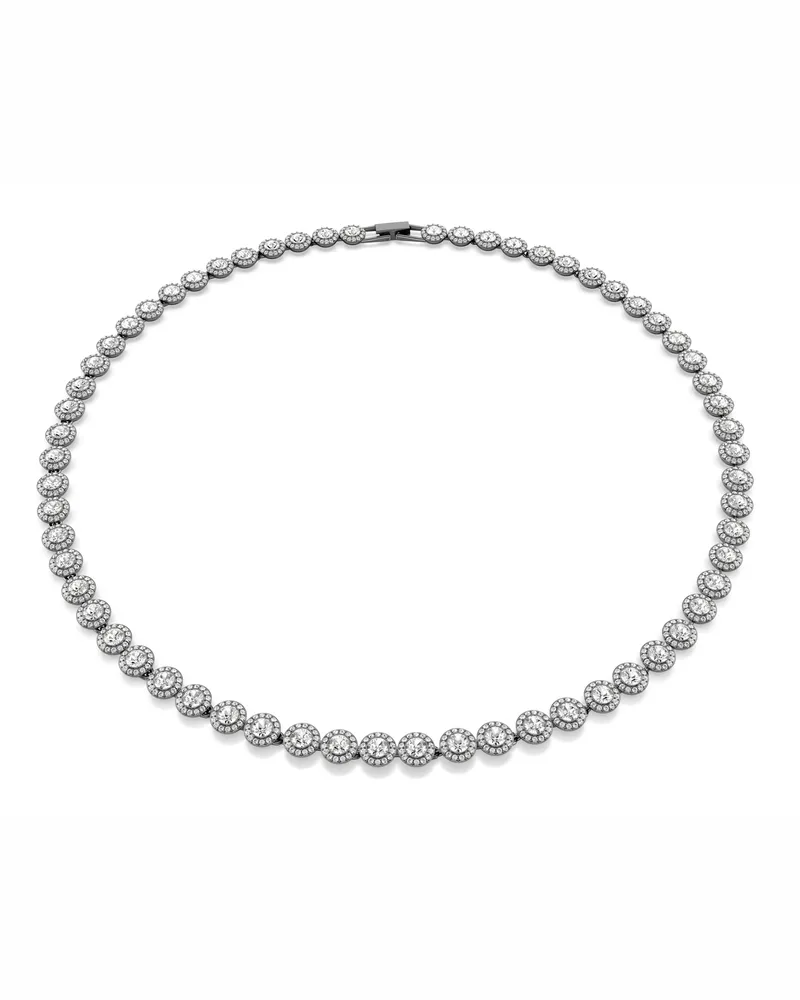 Swarovski Una' Damen-Halskette aus Metall - Schwarz 5681057 Schwarz