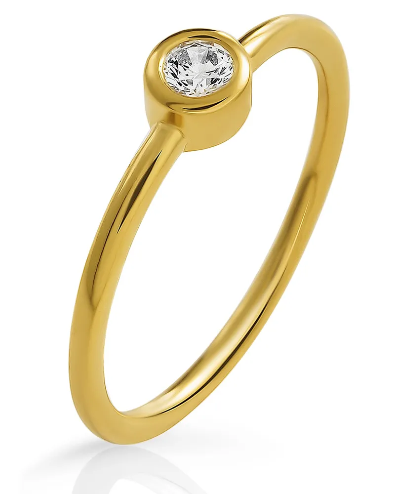 Orphelia Classic' Damen-Ring aus 925er Sterlingsilber – Gold ZR-7526/G Gold
