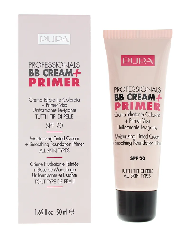 PUPA Milano Professionelle Bb Creme + Grundierung 002 Sand BB Creme 50ml 